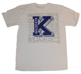 Kentucky Wildcats Champion Men's White Short Sleeve T-Shirt (L) - Sporting Up