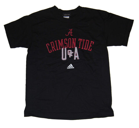 Alabama Crimson Tide Adidas U of A Youth Svart T-shirt (M) - Sporting Up