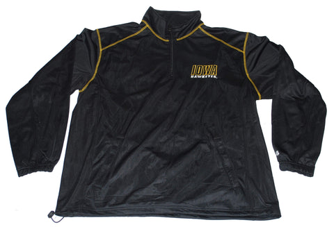 Shop Iowa Hawkeyes Badger Sport Mens Long Sleeve Black Jacket Pullover (L) - Sporting Up