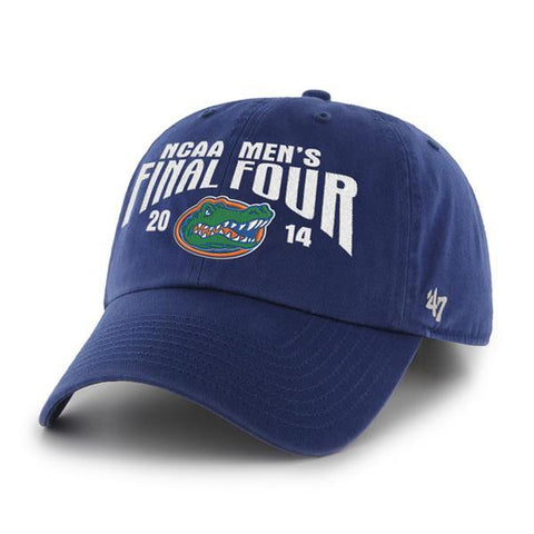 Florida Gators 47 Brand 2014 Final Four March Madness blaue verstellbare Mütze – sportlich
