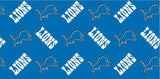 Detroit Lions NFL Team Logo Gift Wrapping Paper 3 Sheets (30" X 20") - Sporting Up