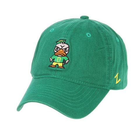 Shop Oregon Ducks Zephyr Tokyodachi Shibuya Kelly Green Adj. Slouch Hat Cap - Sporting Up