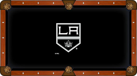 Shop Los Angeles LA Kings Holland Bar Stool Co. Black Billiard Pool Table Cloth - Sporting Up