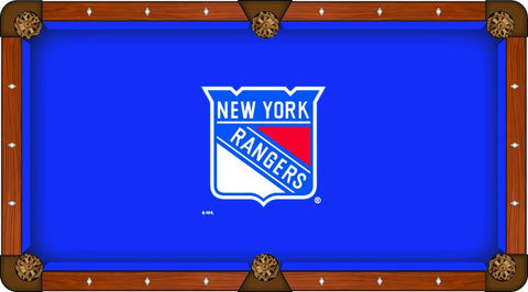 New York NY Rangers Holland Bar Stool Co. Blue Billiard Pool Table Cloth - Sporting Up
