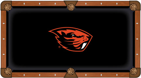 Mantel de billar Oregon State Beavers HBS negro con logotipo naranja - Sporting Up