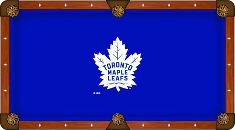 Tabouret de bar hollandais des Maple Leafs de Toronto co. Nappe de billard bleue - Sporting Up