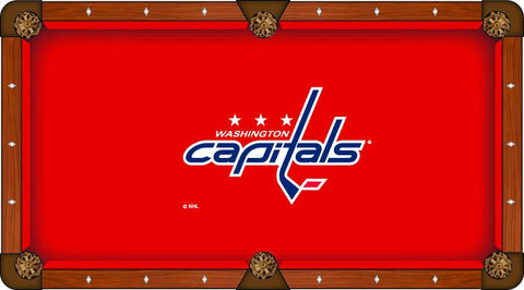 Washington Capitals Holland Bar Stool Co. Red Billiard Pool Table Cloth - Sporting Up