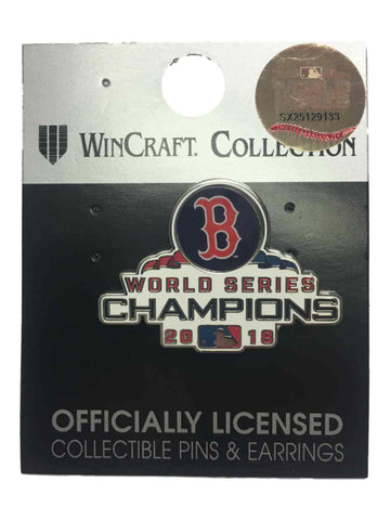 Épinglette en métal Wincraft des champions de la série mondiale MLB des Red Sox de Boston 2018 - Sporting Up