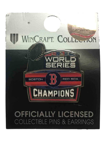 Boutique Épinglette du trophée Wincraft des champions de la série mondiale MLB des Red Sox de Boston 2018 - Sporting Up