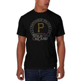 Pittsburgh Pirates 47 Brand 2013 MLB Playoffs Wild Card Anthrazitschwarzes T-Shirt – sportlich