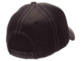 Pittsburgh Panthers Zephyr Black Mesh Blackout Trucker Adjustable Snap Hat Cap - Sporting Up