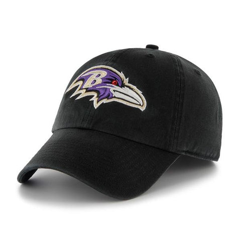 Shop Baltimore Ravens 47 Brand Classic Black The Franchise Fitted Hat Cap - Sporting Up
