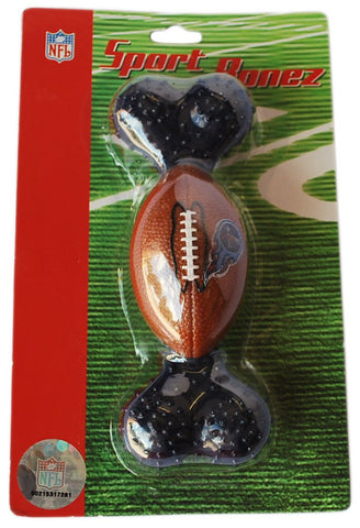 Shop Tennessee Titans NFL Bonez Hard Rubber Non Toxic Chew Dog Bone Toy - Sporting Up