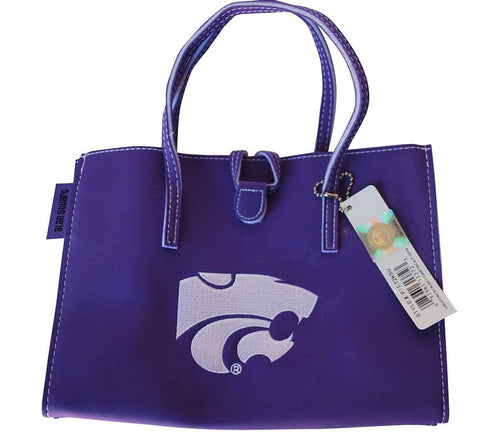 Kansas State Wildcats Alan Stuart Creations Sac à main violet pour femme – Faire du sport
