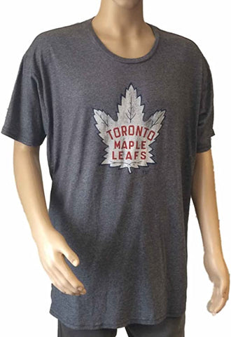 Shop Edmonton Oilers Retro Brand Women Gray 3/4 Sleeve Scoop Boyfriend T-Shirt - Sporting Up