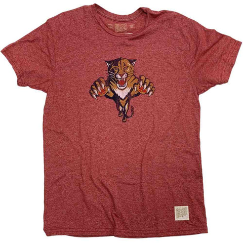 Shop Florida Panthers Retro Brand Red Vintage Style Scrum NHL T-Shirt - Sporting Up
