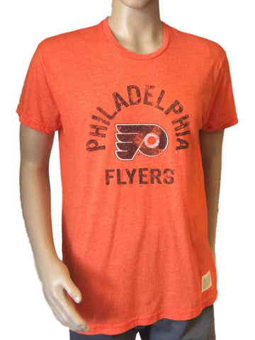 Shop Philadelphia Flyers Retro Brand Orange Vintage Style Scrum NHL T-Shirt - Sporting Up