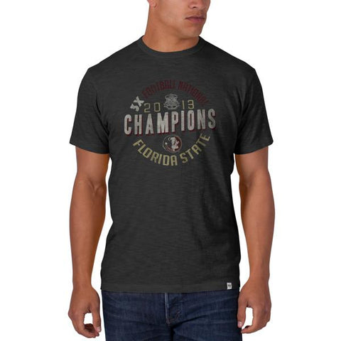 Shop Florida State Seminoles 47 Brand 2013 BCS National Champs Grey Scrum T-Shirt - Sporting Up