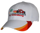 Honda Grand Prix of St. Petersburg 2013 Lids White Fitted Hat Cap (S/M) - Sporting Up