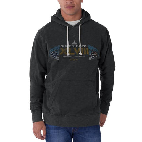 Handla seattle seahawks denver broncos 47 brand super bowl xlvii 2014 hoodie sweatshirt - sporting up