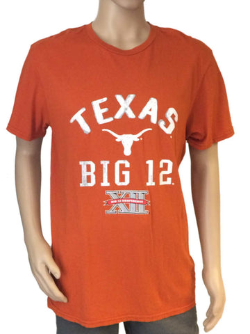 Shop Texas Longhorns Blue 84 Orange "Big 12" Soft Cotton Short Sleeve T-Shirt - Sporting Up