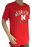 Nebraska Cornhuskers Blue 84 Red White-Black Logo Tri-Blend T-Shirt - Sporting Up