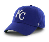 Kansas City Royals 47 Brand Blue White The Franchise Fitted Hat Cap - Sporting Up