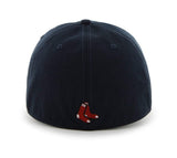 Boston Red Sox 47 Brand Navy "B" Logo The Franchise Fitted Hat Cap - Sporting Up