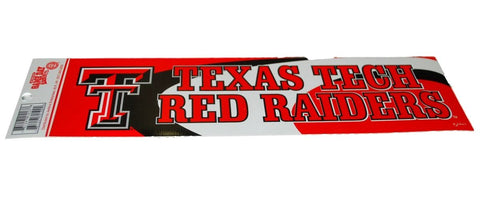 Texas Tech Red Raiders Jenkins Enterprises Red Window Decal (säljs i set om 2) - Sporting Up