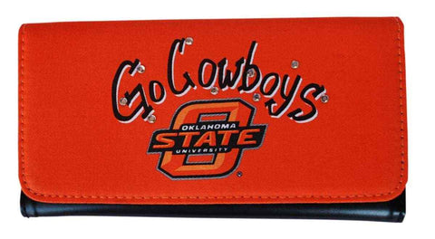 Shop Oklahoma State Cowboys Game Day Outfitters Womens Orange Wallet 7.5" x 4" - Sporting Up