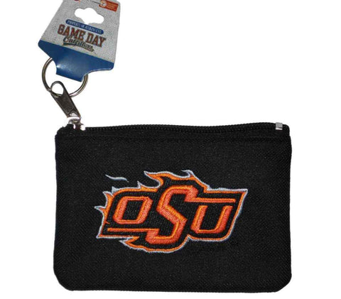 Shop Oklahoma State Cowboys Game Day Outfitters Womens Black Coin Purse 4.75" x 3.25" - Sporting Up