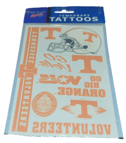 Shop Tennessee Volunteers WinCraft Gameday Orange Temporary Tattoos (Set of 2) - Sporting Up