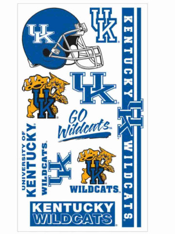Shop Kentucky Wildcats WinCraft Gameday Blue Orange Temporary Tattoos (Set of 2) - Sporting Up
