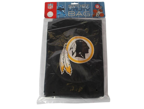 Compre bolsa utilitaria negra de malla deportiva y toalla McArthur de los Washington Redskins de 23" x 36" - Sporting Up