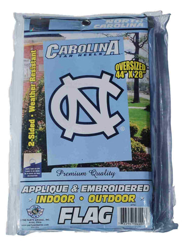 Compre bandera vertical azul de gran tamaño de North Carolina Tar Heels Party Animal Inc 44" x 28" - Sporting Up
