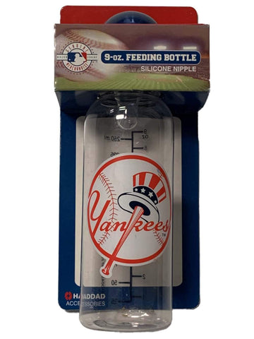 Shop New York Yankees MLB 9 oz. Blue Cap Baby Feeding Bottle - Sporting Up