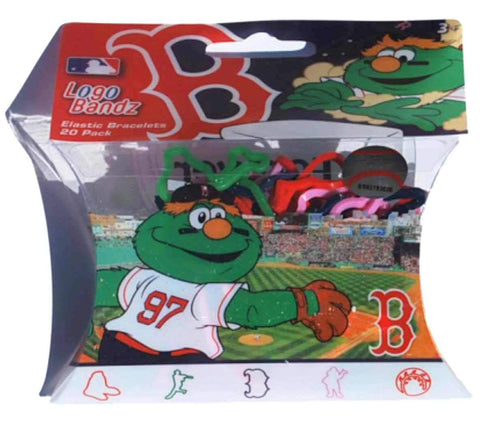 Shop Boston Red Sox MLB Forever Collectibles YOUTH Silly Bandz Logo Bandz (20 Pack) - Sporting Up