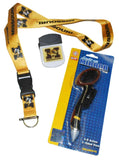 Missouri Tigers SC Sports Mirror Pen Magnetic Clip and Lanyard Set - Sporting Up