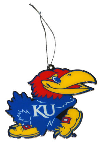 Kansas Jayhawks prographes édition collectionneurs logo ku ornement de Noël aimant - faire du sport