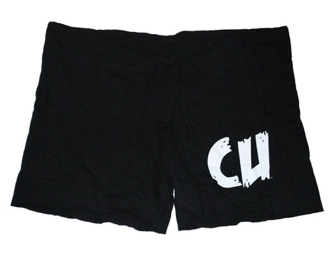 Colorado Buffaloes The Cotton Exchange pantalones cortos negros con cordón para mujer (m) - sporting up