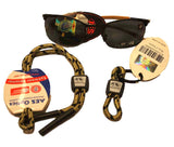 Missouri Tigers AES Optics Yellow Black Sunglasses Keychain and Retainer Pack 2 - Sporting Up