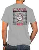 2014 NCAA College World Series CWS The Victory 8 Team Bracket Gray T-Shirt - Sporting Up