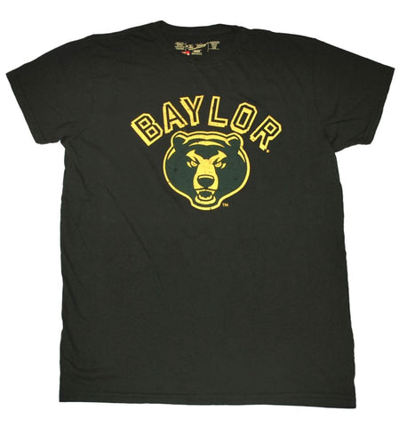 Baylor trägt das siegesgrüne Robert Griffin #10 Vintage-Spieler-T-Shirt – sportlich