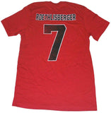 Miami Redhawks The Victory Red Ben Roethlisberger #7 Player T-Shirt - Sporting Up
