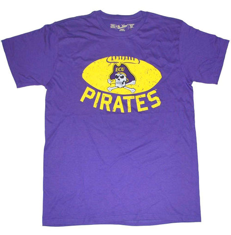Achetez le t-shirt de joueur violet Chris Johnson #5 des Pirates de Caroline de l'Est - Sporting Up