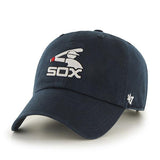 Chicago White Sox 47 Brand Navy Vintage Clean Up Adjustable Slouch Hat Cap - Sporting Up