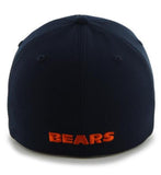 Chicago Bears 47 Brand Navy Game Time Closer Performance Flexfit Hat Cap - Sporting Up