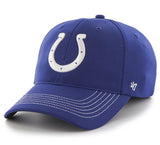 Indianapolis Colts 47 Brand Blue Game Time Closer Performance Flexfit Hat Cap - Sporting Up