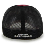 Arizona Cardinals 47 Brand Red Black Taylor Closer Mesh Flexfit Hat Cap - Sporting Up