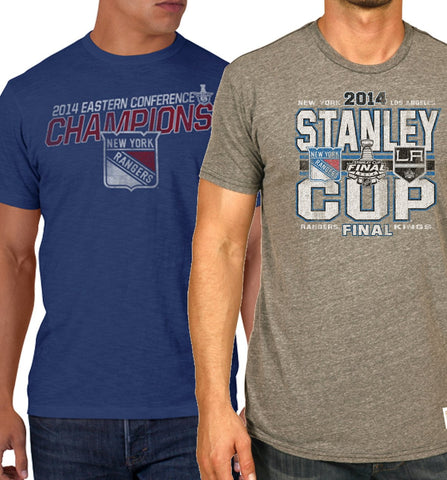 Camisetas de campeones de la conferencia de postemporada de hockey de la nhl de los new york rangers 2014 - sporting up